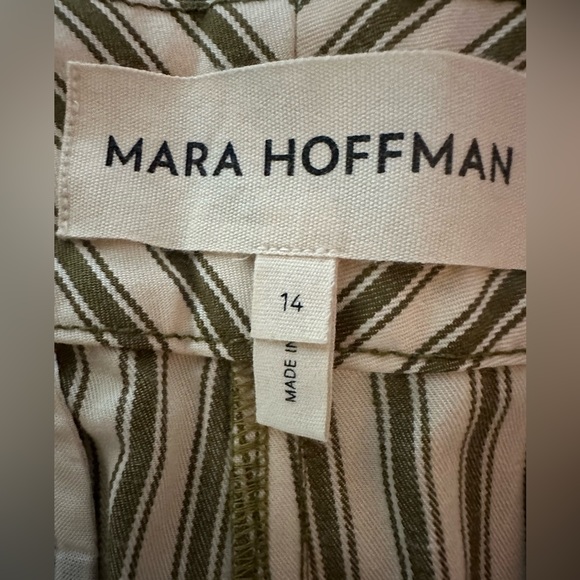 Mara Hoffman Jade Striped Twill Pant, NWT - Picture 7 of 13